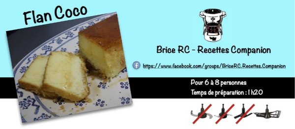 Flan Coco au Companion