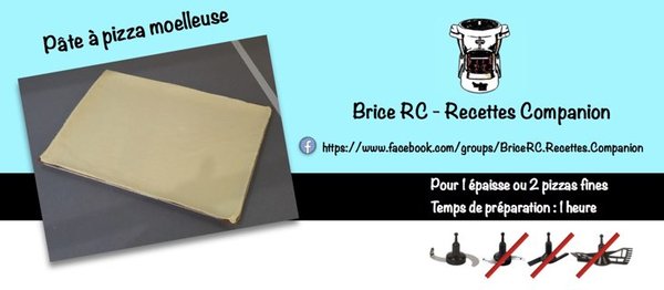 Pâte à pizza épaisse et moelleuse avec le Companion