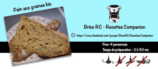 Pain aux graines bio au Companion