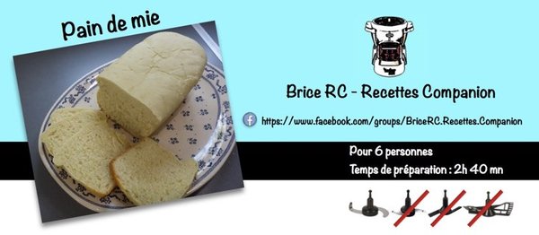 Pain de mie au Companion