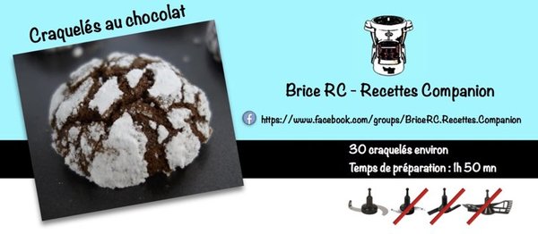 Craquelés au chocolat (Crinckles)