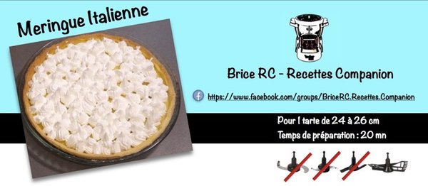 Meringue Italienne avec le Companion