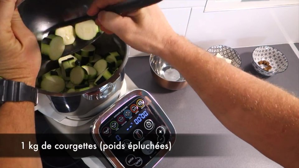 Ajouter les courgettes