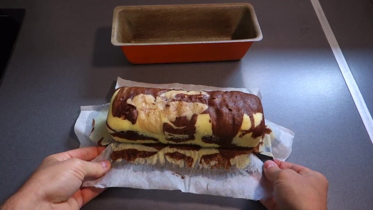 Gateau marbré au Companion