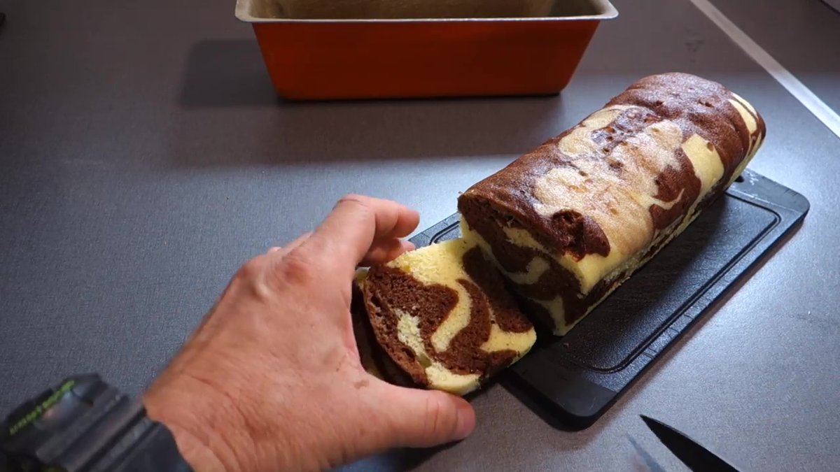 Gateau marbré avec le Companion