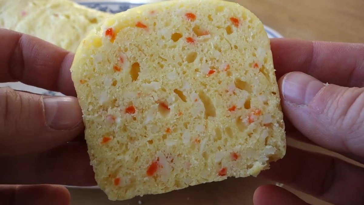 Cake au crabe cuisson vapeur au Companion