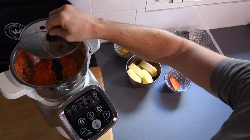 Utilisation du kit découpe légumes