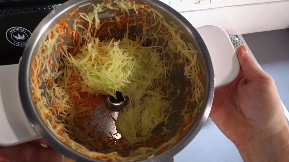 Le découpe légume du robot Companion, très efficace !