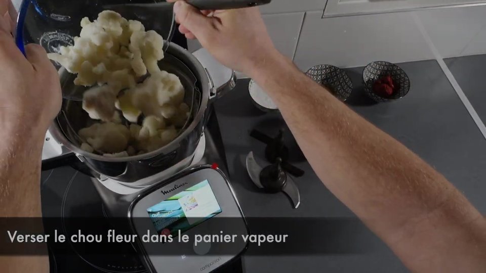 Cuire le chou fleur à la vapeur