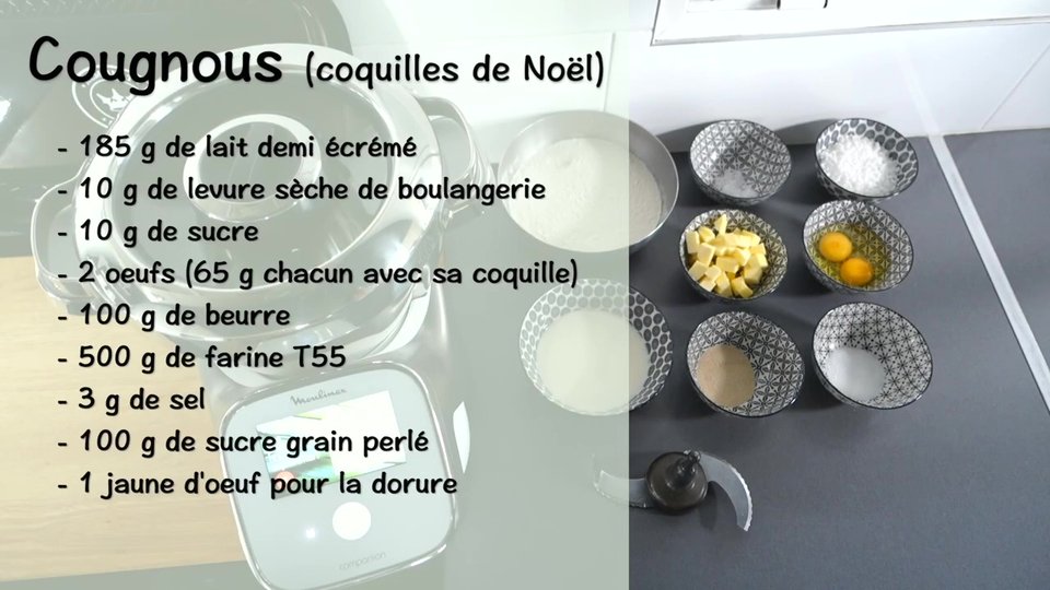 Cougnous faciles au Companion