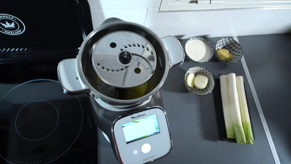 Mise en place du découpe légumes