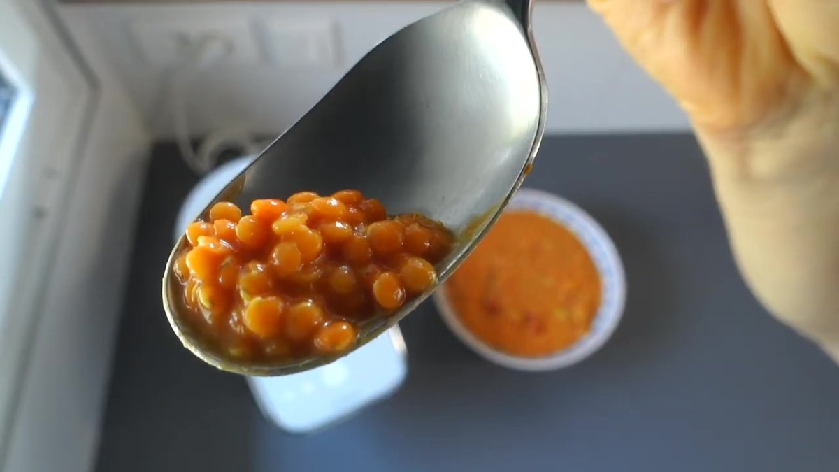 Dahl de lentilles corail au Companion