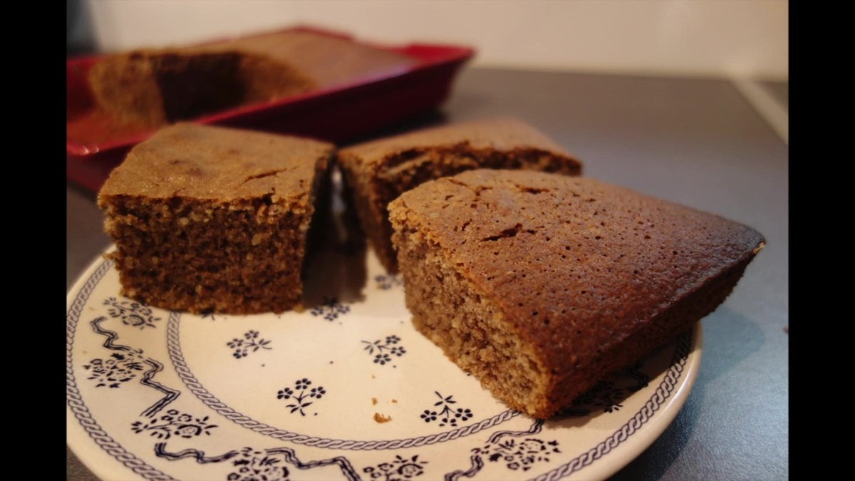Fondant aux noix et amandes réalisé au Companion