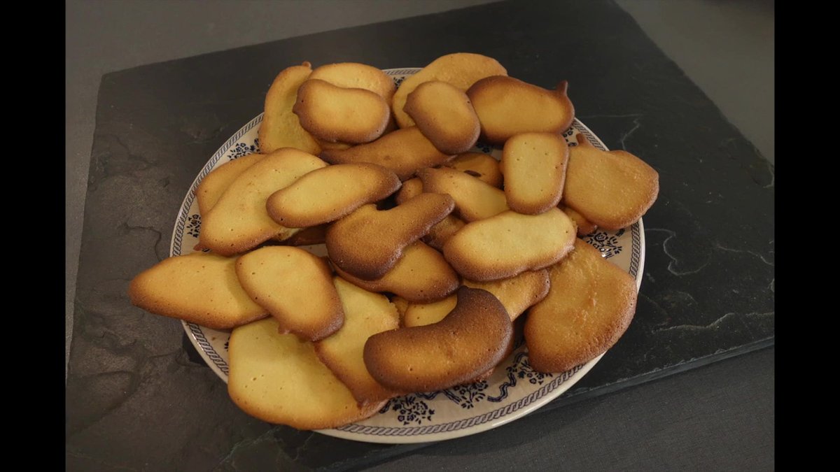 Tuiles dorées et croustillantes au Companion
