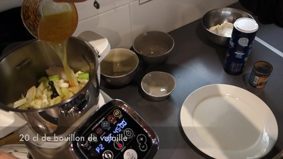 Le bouillon de volaille