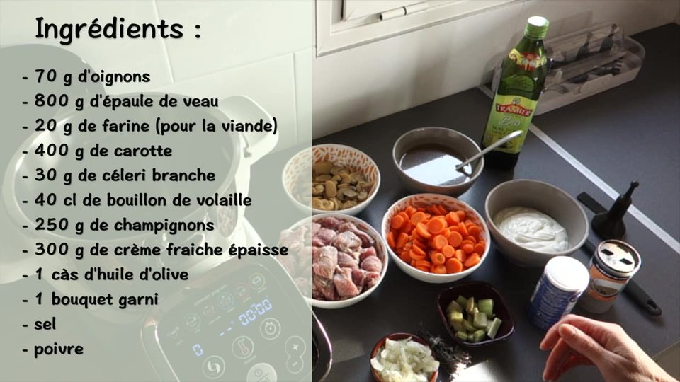 Blanquette de veau au Companion