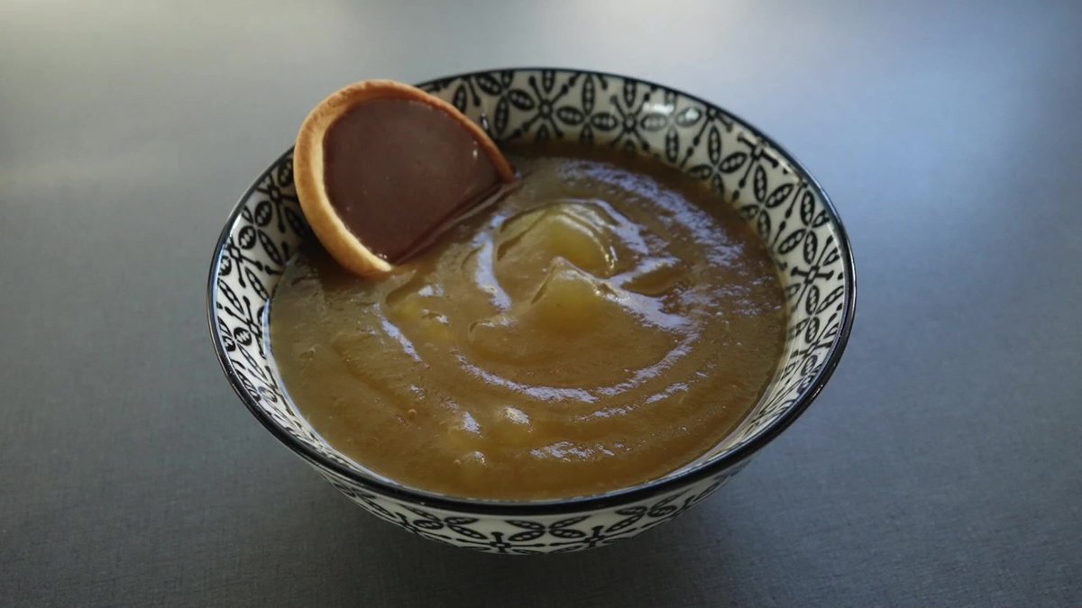 Compote de pommes avec le Companion