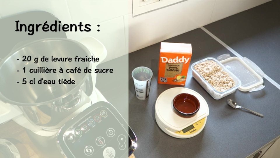 Levure fraîche au Companion