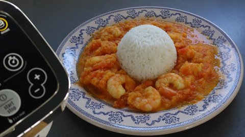 Crevettes Sauce Piquante