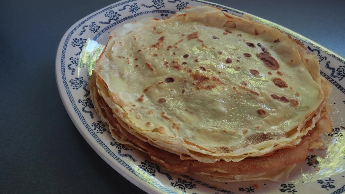 Pâte à crêpes allégée avec le Companion