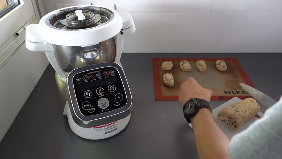 Mise en forme des cookies avant cuisson