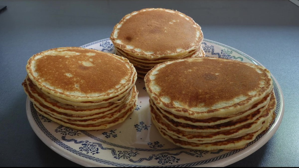 Des pancakes au Companion