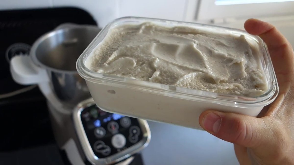 Glace à la banane onctueuse au Companion
