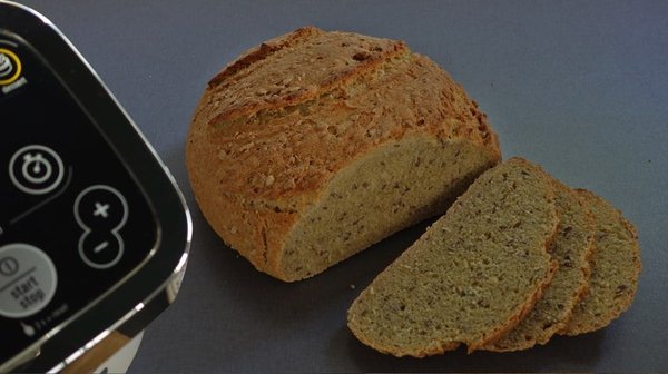 Pain au maïs et seigle avec le Companion