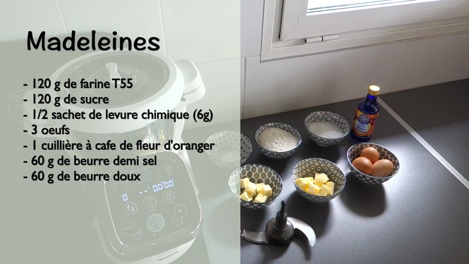 Madeleines au Companion