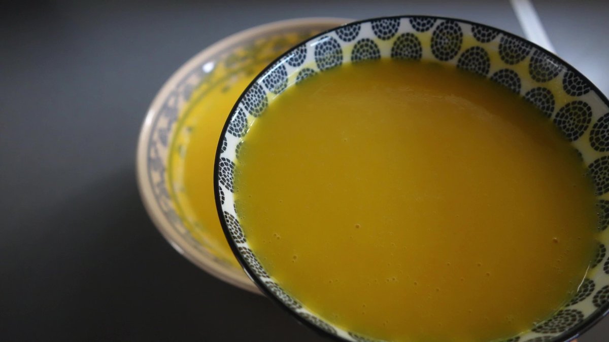 Velouté de potiron avec le companion