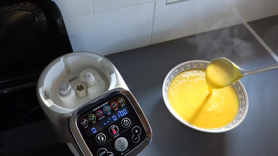 Et déguster ce velouté de potiron réalisé au Companion