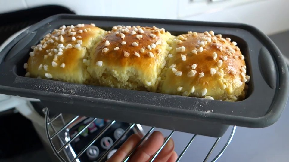 Fin de la cuisson pour cette brioche au Companion