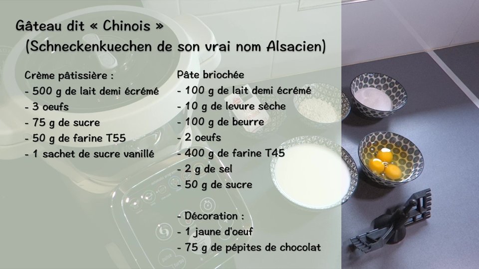 Gateau Chinois (Schneckenkuchen) au Companion