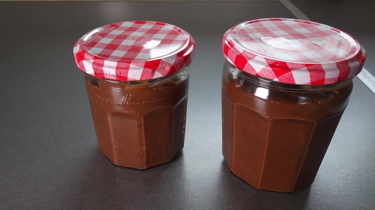 Pâte à tartiner au chocolat réalisée avec le Companion