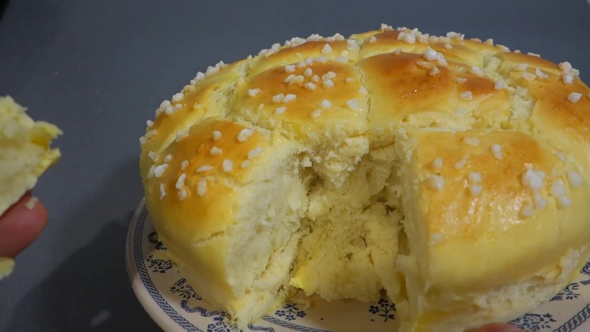 Brioche Butchy dorée parsemée au Companion
