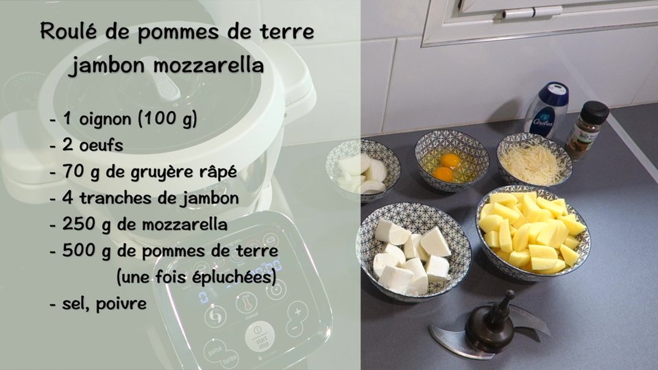 Roulé de pomme de terre au Companion