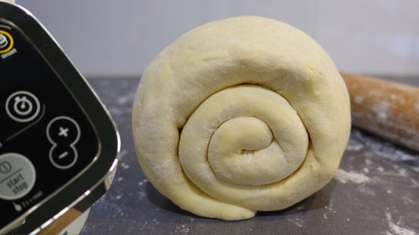 Pâte feuilletée méthode "escargot" au Companion