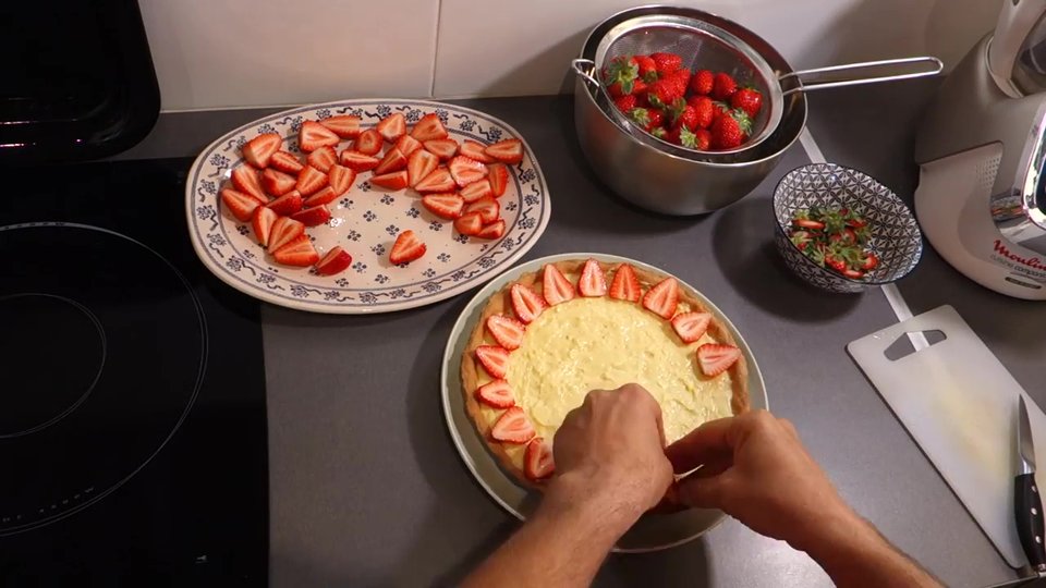 Tarte aux Fraises au Companion