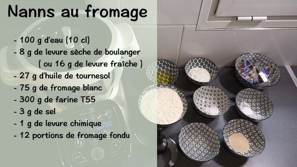 Nanns au fromage au Companion