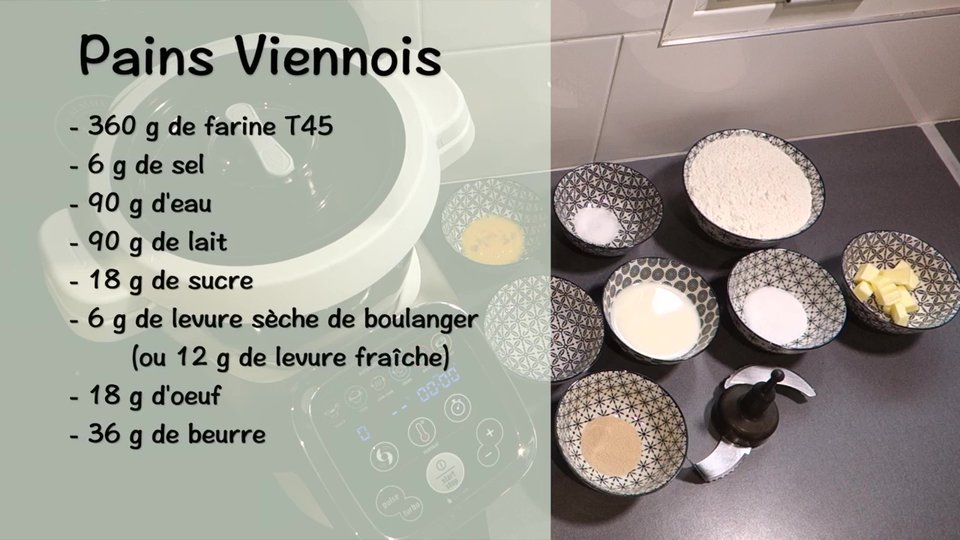Pain viennois au Companion