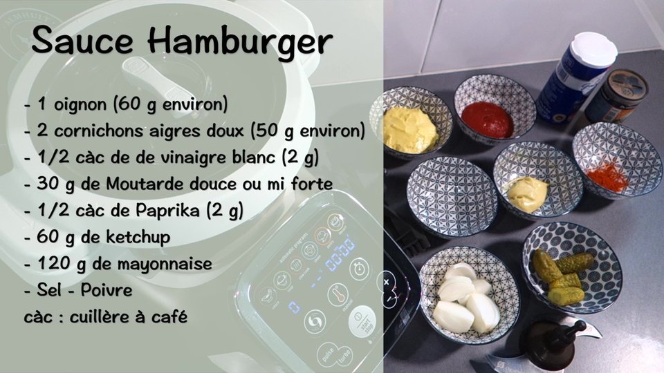 Sauce Hamburger au Companion