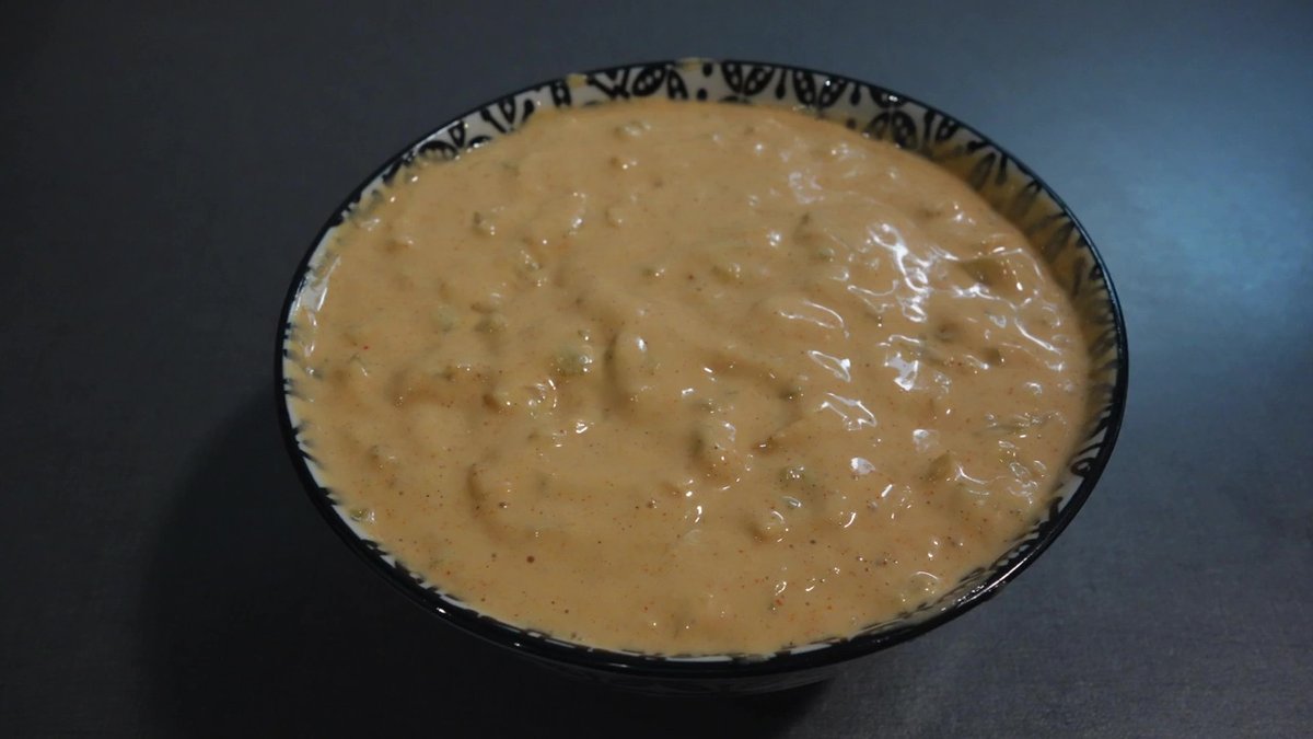 Sauce Hamburger crémeuse et onctueuse avec le robot Companion